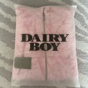 Dairy Boy Pink bubblegum camo Zip-up